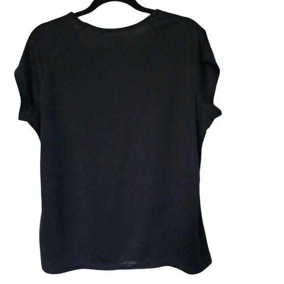 Champion Women's Black Short Sleeve Round Neck Top Size XXL - Picture 2 of 5